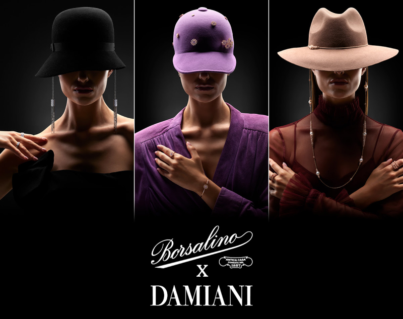 DAMIANI & BORSALINO UNITI PER I 100 ANNI DELLA MAISON