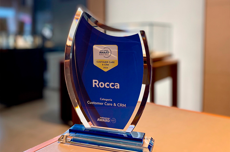 IL SITO INTERNET DI ROCCA PREMIATO AL NETCOMM AWARD 2024